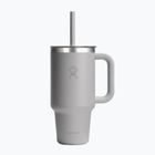 Termosas Hydro Flask Travel Tumbler Clear Lid birch