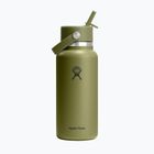 Termo gertuvė Hydro Flask Wide Flex Straw 946 ml palmer green
