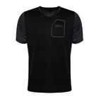 Vyriški dviratininkų marškinėliai 100% Ridecamp Jersey charcoal black
