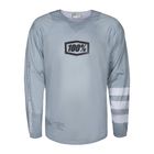 Vyriški dviračių marškinėliai ilgomis rankovėmis 100% R-Core Jersey vapor/white