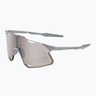 Akiniai nuo saulės 100 % Hypercraft matte stone grey/hiper silver mirror