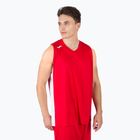 Joma Cancha III vyriški krepšinio marškinėliai raudonos ir baltos spalvų 101573.602