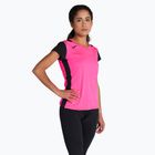 Moteriški bėgimo marškinėliai Joma Record II fluor pink/black