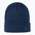 Žieminė kepurė BUFF Heavyweight Merino Wool solid night blue