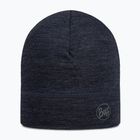 Žieminė kepurė BUFF Lightweight Merino Wool solid night blue