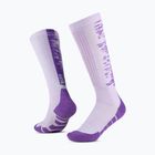 Kojinės BUFF Merino Heavyweight Over The Calf lilac ice