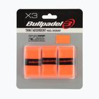 Padelio raketės apvyniojimai Bullpadel GB-1705 Senso Absorbent 3 pcs. fluor orange