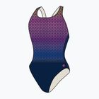 Moteriškas vientisas plaukimo kostiumas RAS Mensa Casual Back navy