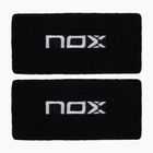 Riešo juostos NOX Wristband with Logo 2 szt. black/white