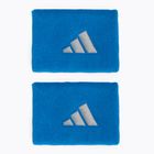 Riešo juostos adidas Wristband L 2 vnt blue/grey