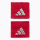 Riešo juostos adidas Wristband S 2 vnt red/grey
