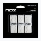 Padelio apvija NOX Pro Perforated Overgrip 3 pcs. white
