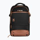 Kuprinė padelio raketėms NOX Luxury Open Series Backpack 30 l black/brown