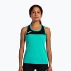 Moteriškas teniso tank topas Joma Montreal green/black