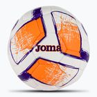 Joma Dali II futbolo kamuolys baltos/šviesiai oranžinės/violetinės spalvos, 3 dydis