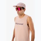 Vyriški bėgimo marškinėliai NNormal Race Tank dusty pink