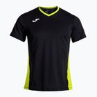 Vyriški teniso marškinėliai Joma Court black/green