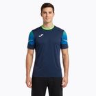 Vyriški bėgimo marškinėliai Joma Elite XI navy/fluor green