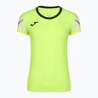 Moteriški bėgimo marškinėliai Joma Elite XI fluorinė geltona/juoda