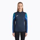 Moteriškas bėgimo džemperis Joma Elite XI navy/fluor green