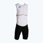 Vyriškas triatlono kostiumas Joma Record III Bodysuit white/black