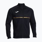 Vyriški bėgimo marškinėliai "Joma Record III Full Zip" juodos spalvos