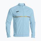 Vyriški bėgimo marškinėliai Joma Record III Full Zip šviesiai mėlynos spalvos