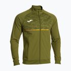 Vyriškas chaki spalvos bėgimo džemperis "Joma Record III Full Zip
