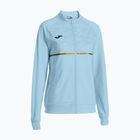 Moteriški bėgimo marškinėliai Joma Record III Full Zip šviesiai mėlynos spalvos