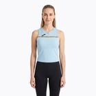 Moteriški bėgimo marškinėliai Joma Record III Top light blue