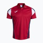 Vyriški marškinėliai Joma Montreal red/dark navy