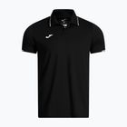 Vyriški teniso polo marškinėliai Joma Torneo Polo black