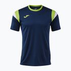 Vyriški teniso marškinėliai Joma Terra dark navy/lime