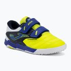 Vaikiški futbolo batai Joma Cancha Jr IN fluor yellow