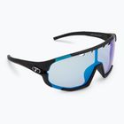 Akiniai nuo saulės Tifosi Sledge Clarion Fototec matte black/clarion blue fotochrom
