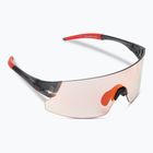 "Tifosi Rail Xc Clarion Fototec" satin vapor/clarion red fotochrominiai dviračių akiniai