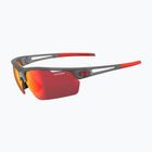 Saulės akiniai Tifosi Navar FC satin vapor/smoke red mirror