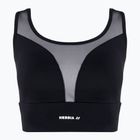 NEBBIA Tinklinio dizaino sportinė "Breathe" fitneso liemenėlė juoda 4120120