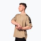 Vyriški treniruočių marškinėliai NEBBIA Lifting Club light brown