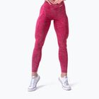 Moteriškos treniruočių tamprės NEBBIA Washed High Waisted Legacy red