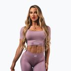Moteriškas treniruočių topas  NEBBIA Flow Seamless pink