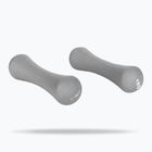 Hanteliai GymBeam Neoprene Dumbbells 2 x 1 kg light grey