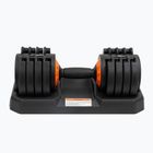 Reguliuojamas hantelis GymBeam Dumbbell Adjustable 20 kg black