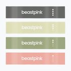 Pasipriešinimo juostų rinkinys GymBeam 4 vnt. black/olive/green/peach