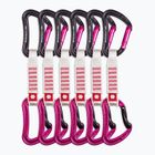 Ocun Raven QD Zoom PA climbing express 12cm 6 vnt. rožinės spalvos.