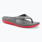Vyriškos šlepetės per pirštą Coqui Zucco dark grey/red