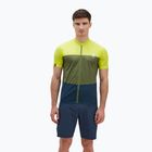 SILVINI Turano Pro vyriški dviratininko marškinėliai geltoni/juodi 3120-MD1645/43362