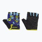 Vaikiškos dviračių pirštinės SILVINI Locri blue/neon