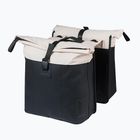 Dviračio krepšys Basil Vive Double Pannier Bag MIK 35 l off white/black