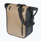 Dviračio krepšys Basil Rivo M Single Bag MIK Hooks 12-15 l sand/black